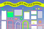 Neo Geo Instagram Template Kit, a Social Media Template by angelainthefields (Thumbnail 9 of 11)