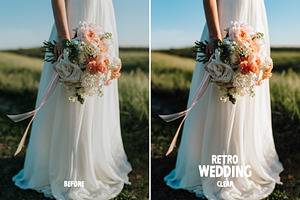 Retro Wedding Lightroom Presets