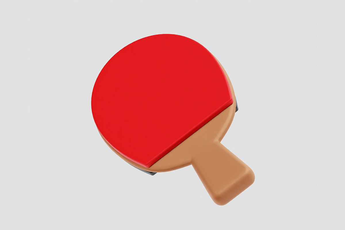 Table Tennis Racket and Ball, an Object 3D Model by fahad121 (Photo 4 of 8)