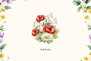 Woodland Forest fall animals clipart, an Animal Illustration by Pattern + watercolor (Thumbnail 13 of 13)