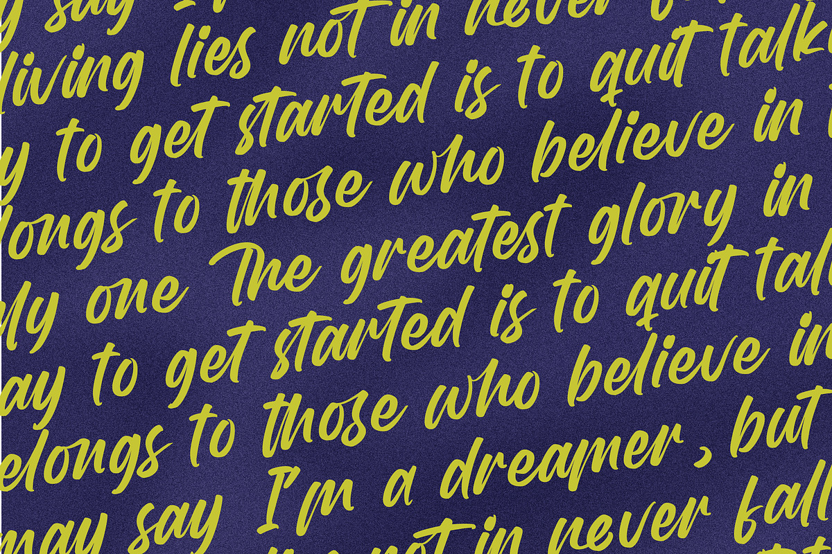 Theglory Skemaro Bold Handwritten, a Script Font by Letterena Studios Script (Photo 17 of 20)