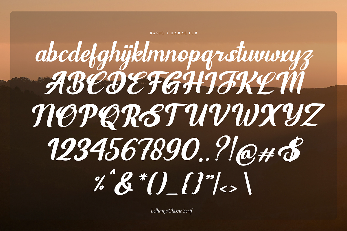 Lelliany | Handwritten Font, a Script Font by gracetype_studio (Photo 13 of 15)
