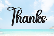 Beach Summer | Script Font, a Handwritten Font by Scratchones (Thumbnail 9 of 9)