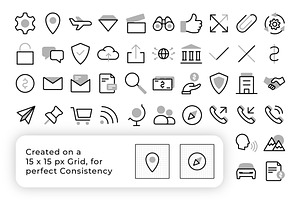 Business Icon Set - 101 Duotone