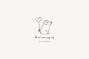 Animal Lover Cute Heart Font, a Script Font by Sofia Skoog (Thumbnail 7 of 11)
