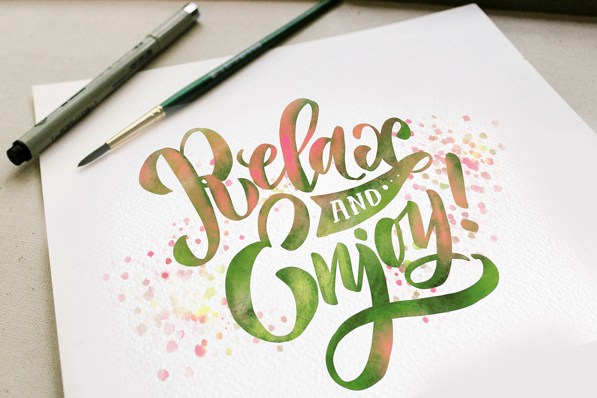 Lettering Modern Art Bundle, a Brush Add-On by Letter Elfa Studio (Photo 11 of 12)