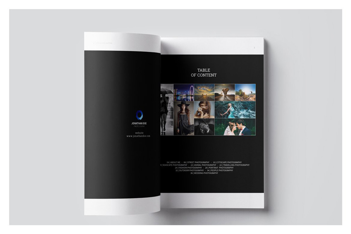 Photography Portfolio BUNDLE, a Brochure Template by adekfotografia (Photo 3 of 41)