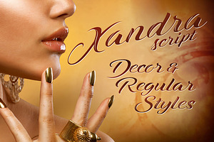 Xandra Script Font Family