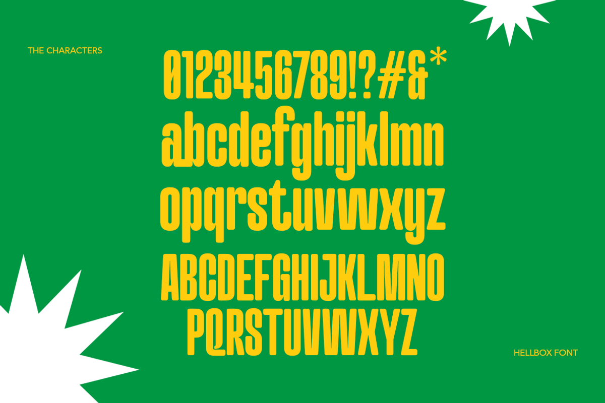 Hellbox Bold Condensed Display Sans, a Serif Font by Creatype Studio (Photo 2 of 10)