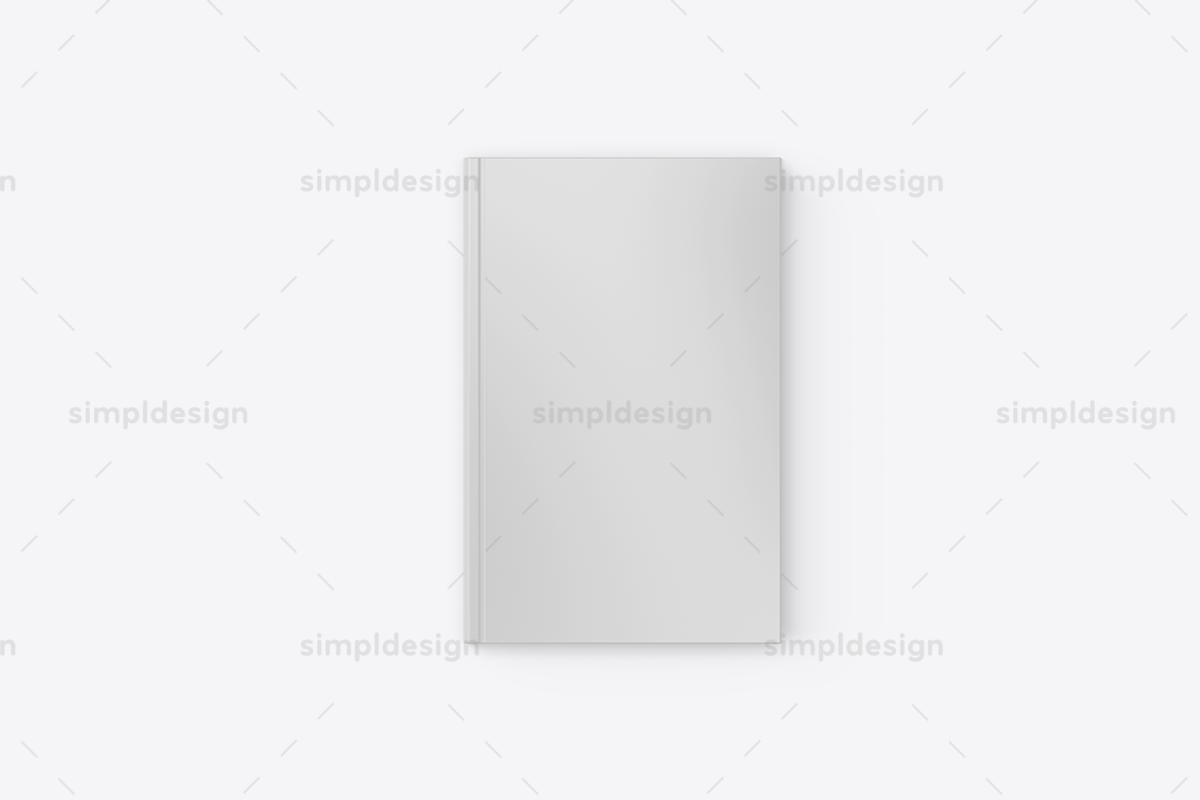 Super Octavo Hardcover Book Mockup, a Cups & Container Mockup by SimplDesign (Photo 2 of 13)