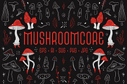 Mushroomcore Bundle, an Object Illustration by Annie Konst (Thumbnail 1 of 16)