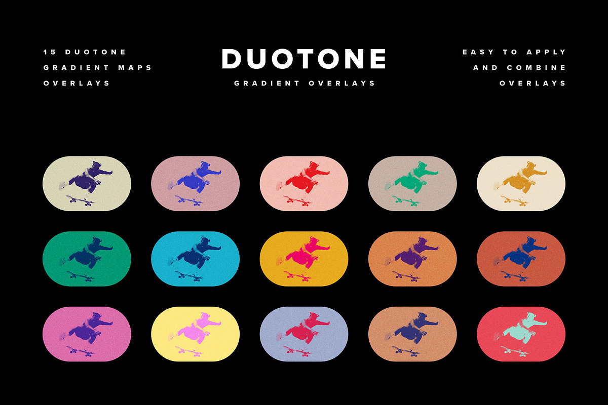 Grunge Duotone Photo Effects Pack, a Layer Style Add-On by Creative Veila (Photo 8 of 12)