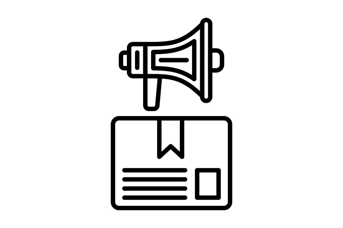 Box Line Icon, an Outline Icon by Pexelpy (Photo 1 of 2)