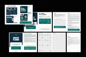 Social Media Strategy Workbook CANVA