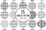 Set of 25 seamless patterns, a Pattern Graphic by SomStock (Thumbnail 1 of 6)