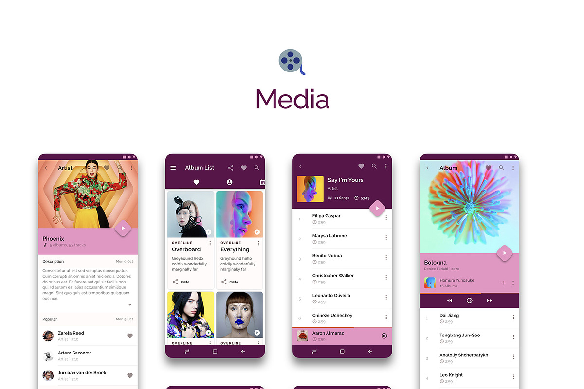 Prototype 86 - Template For Android, an UI Kit Template by App for Mobile & Website (Photo 25 of 28)