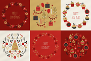 Christmas Party Kit, a Seasonal Illustration by miumiu (Thumbnail 11 of 15)