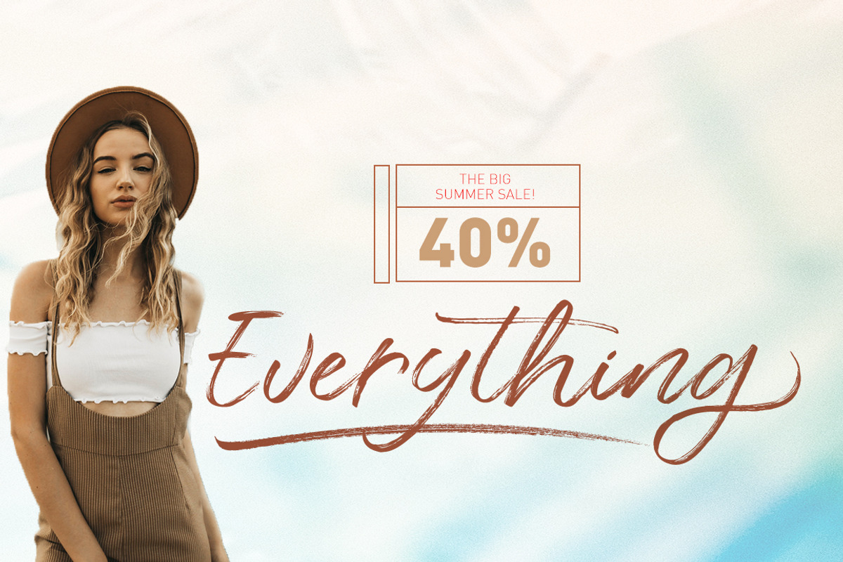 Yohey, a Script Font by Franstudio (Photo 3 of 9)