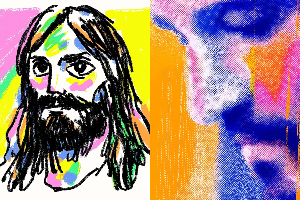 200 Jesus Christ Illustrations, a Person Illustration by Incomelion (Photo 18 of 20)