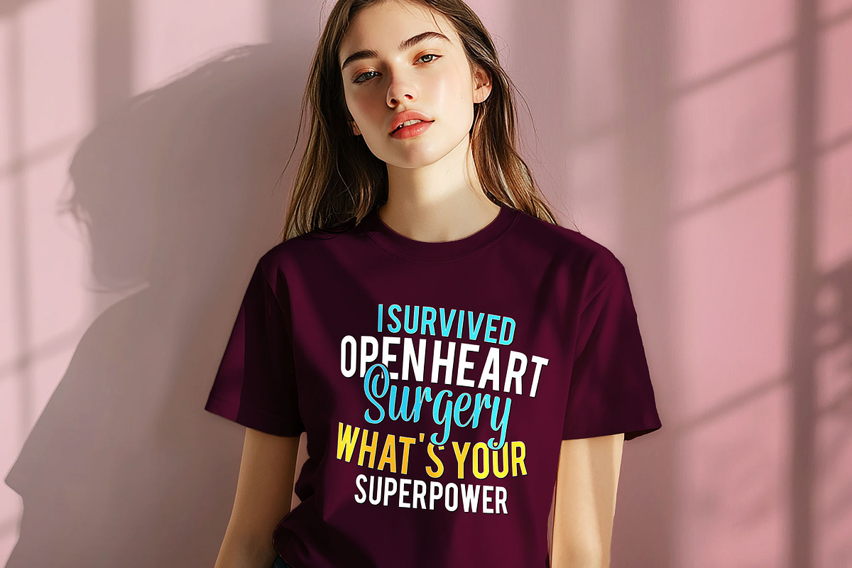Open Heart Surgery Shirt Design, a Graphic by Vector Portal (Photo 1 of 5)
