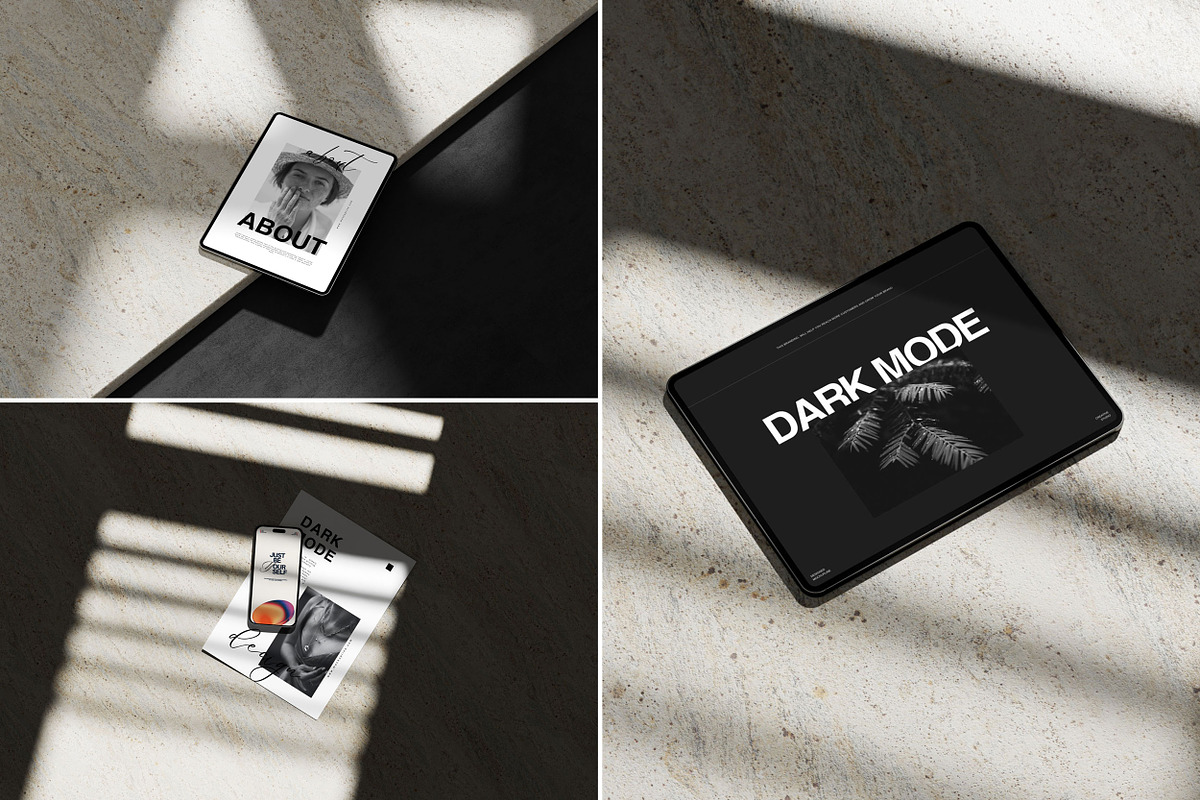 Dark Branding Mockup Collection, a Mac Mockup by Mockup Line (Photo 4 of 8)