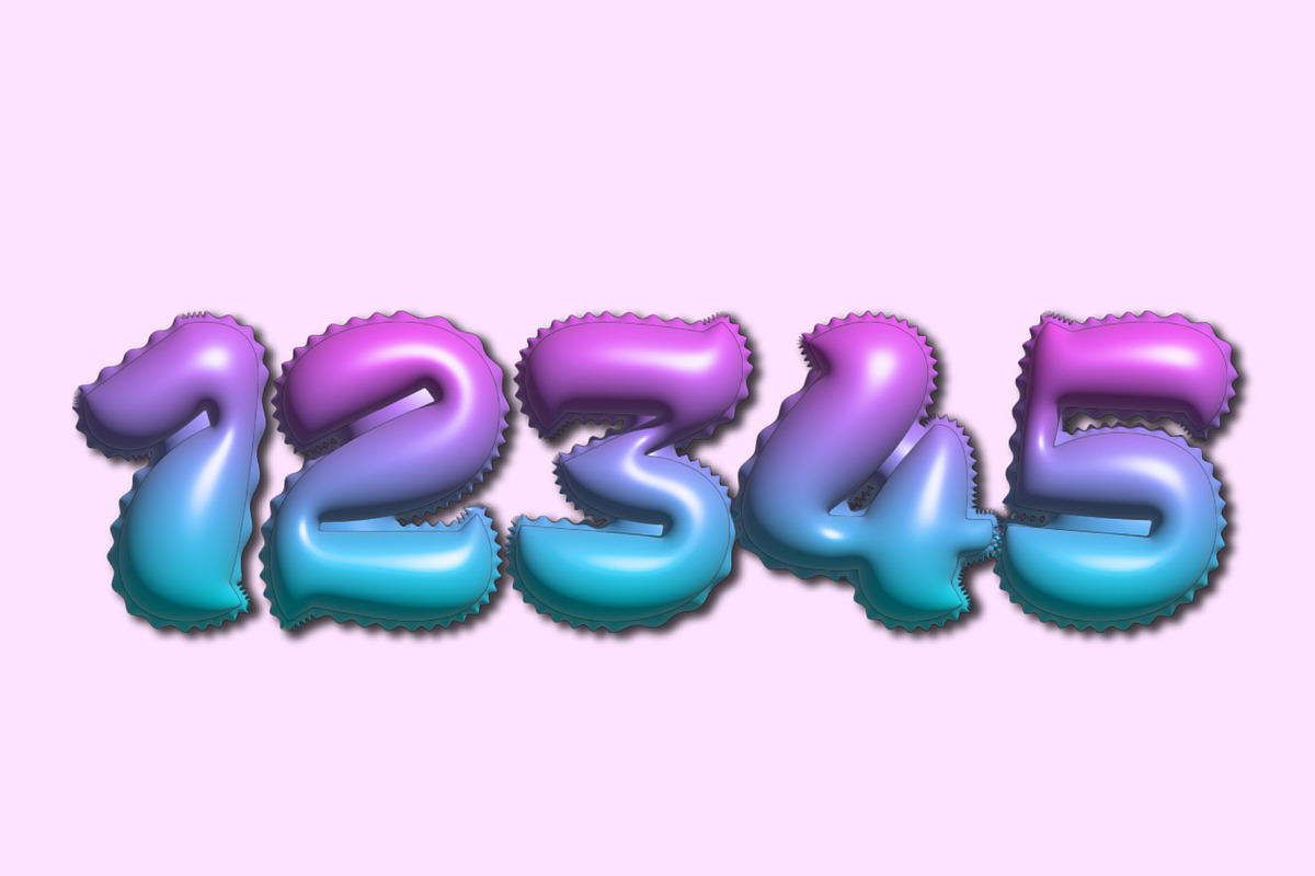 Gradient Balloon Text Effect preview 2