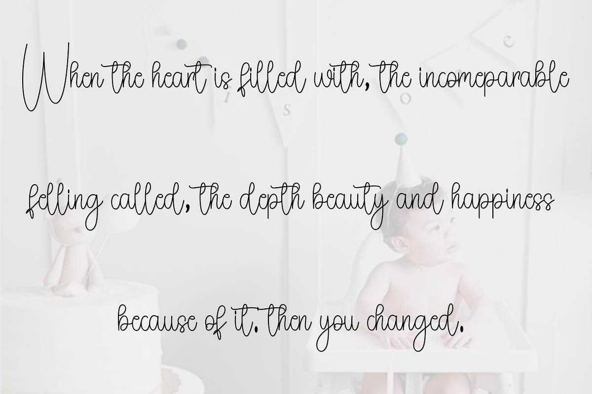 Waterfall, a Handwritten Font by InermediaSTUDIO (Photo 7 of 8)