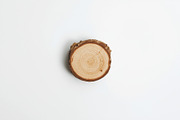 Rustic Wood Slice Vector Clipart Set, an Illustration by BIPLOB EXPERT (Thumbnail 12 of 13)