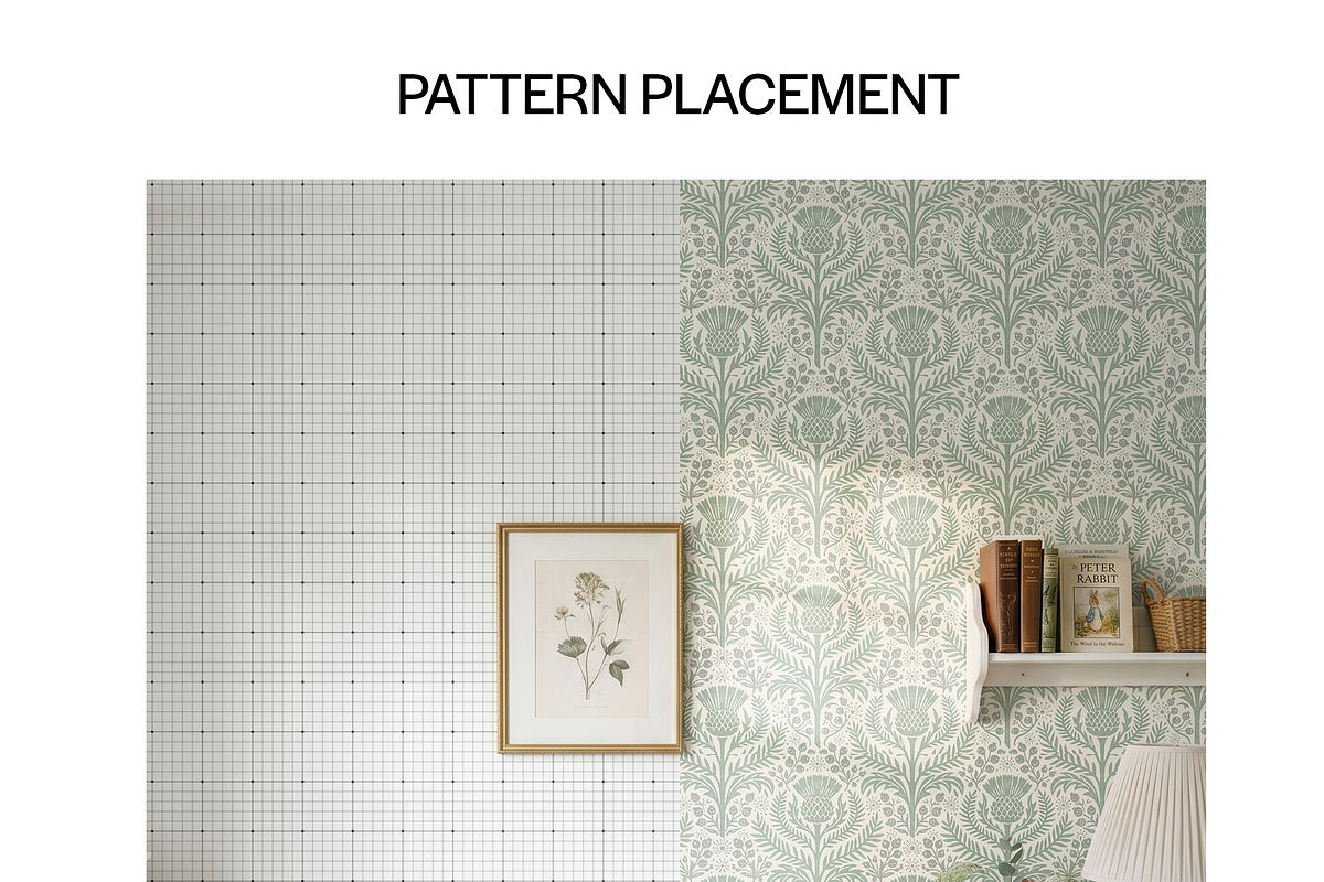 Nursery Wallpaper Mockup PSD, a Household Mockup by 1001 mockups (Photo 3 of 9)