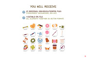 Knitting Clipart Set | Cozy Yarn, a Work Illustration by vik.stock (Thumbnail 6 of 6)