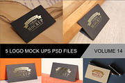 Photo Realistic Mock-ups Set of 5V14, a Product Mockup by Vintage Font Lab (Thumbnail 1 of 6)