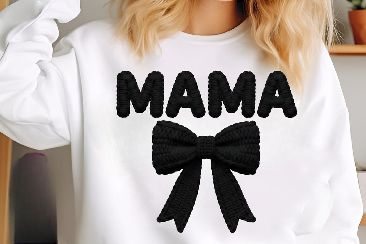 Crochet MAMA Png, an Illustration by SinaCreation (Photo 4 of 7)