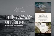 Beach Wedding Website Template, a Templates & Theme by JOA CREATIVE LAB (Thumbnail 5 of 8)