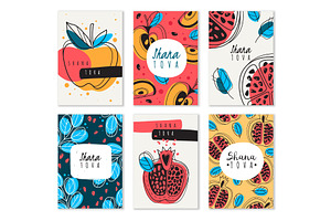 Shana tova. Blessing happy and sweet, an Object Graphic by YummyBuum