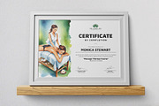 Massage Therapy Certificate, a Stationery Template by DesignDevisers (Thumbnail 3 of 10)