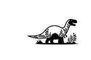 Cute dinosaur nursery decor design, an Illustration by Amazin_art (Thumbnail 23 of 31)