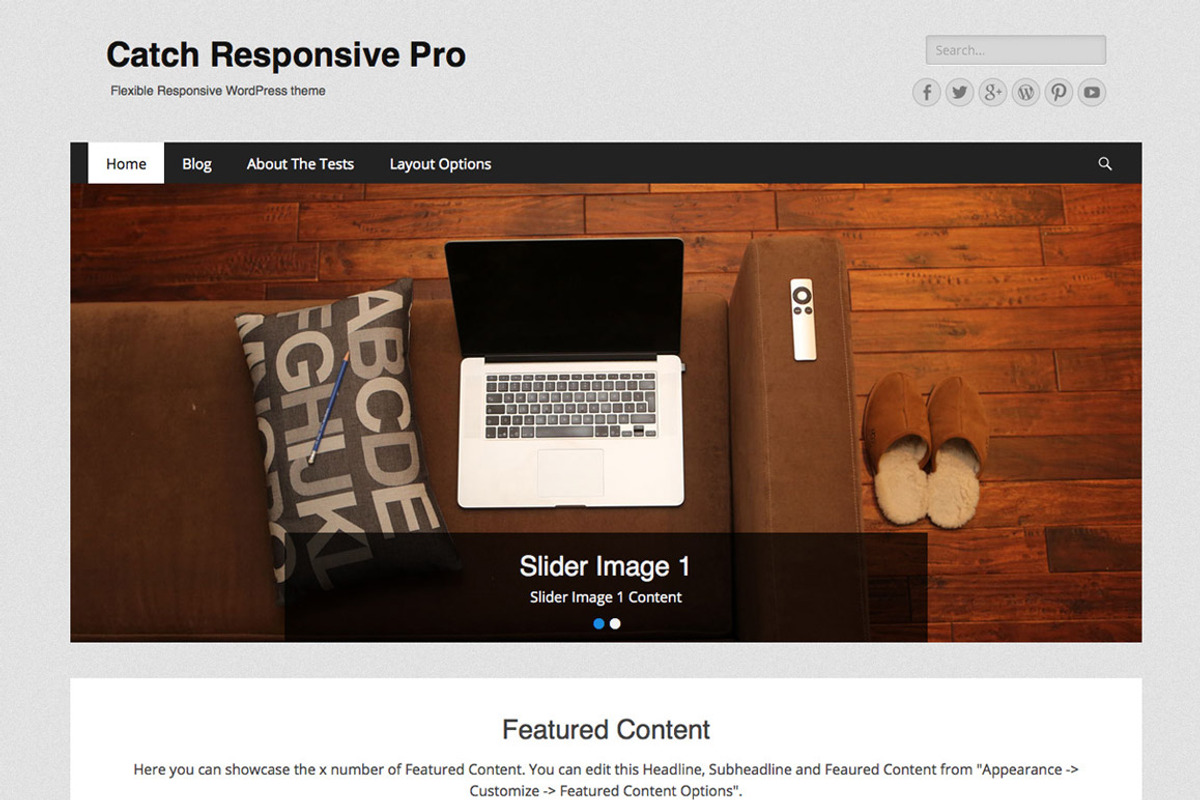 Catch Responsive Pro, a WordPress Template by Catch Themes (Photo 3 of 3)