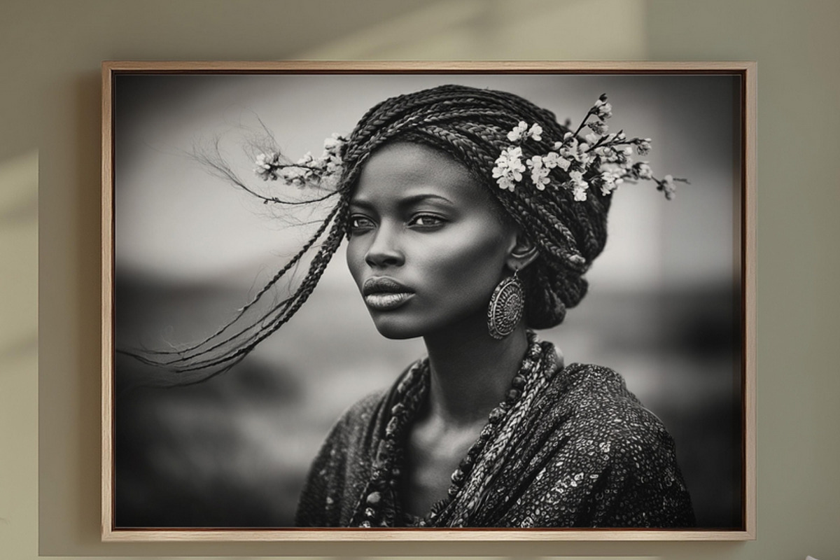 African in Spring Wall Art Set, a Decorative Illustration by PrintablesByFranklyn (Photo 4 of 17)
