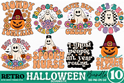 Mega Retro Halloween SVG Bundle, an Object Graphic by Design's Dark (Thumbnail 4 of 9)
