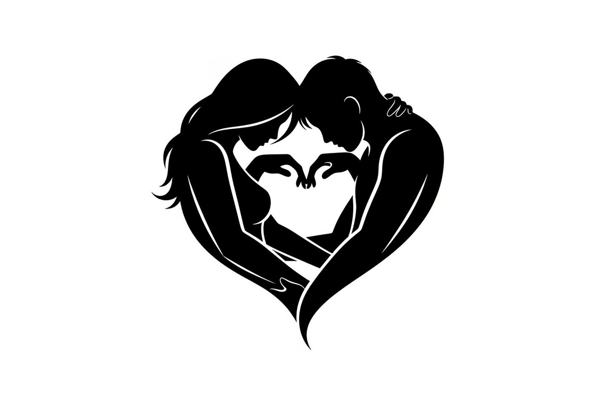 Couple Love Silhouette Bundle, an Illustration by jahid234 (Photo 33 of 48)