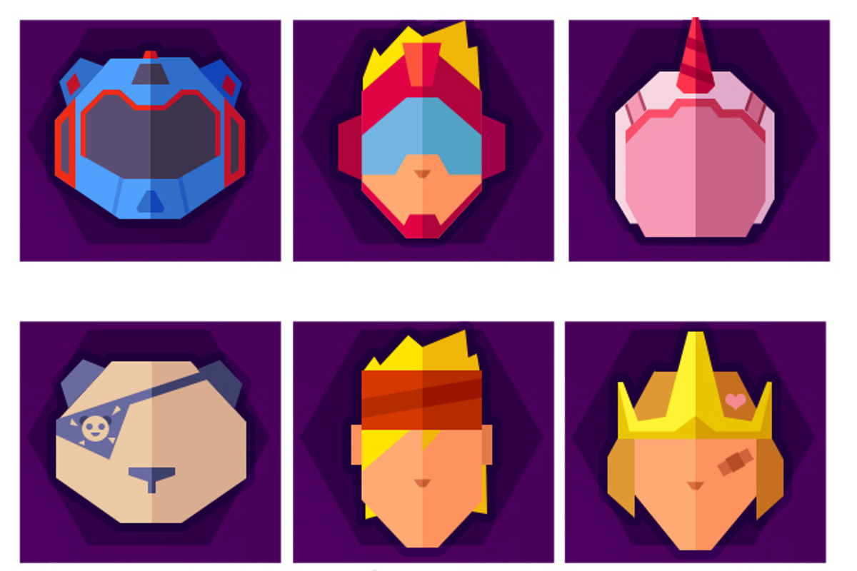 Game UI set, a Graphic by Ruslan Zelensky (Photo 8 of 9)