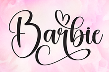 Barbie | Script Font