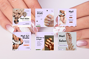 70 Nail Technician Instagram Posts, a Social Media Template by Adored Templates (Thumbnail 4 of 10)