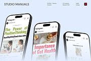 NUTRINA - Wellness Template, a Social Media Template by Studio Manuals (Thumbnail 7 of 8)