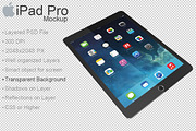 Ipad Pro Silver Mockup, an iPad Mockup by PSD Mockups (Thumbnail 3 of 6)
