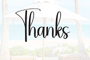 Umbrella | Script Font, a Handwritten Font by Scratchones (Thumbnail 8 of 8)
