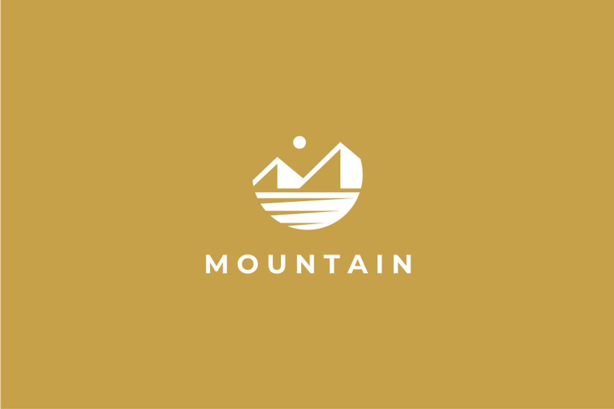 Mountain Logo template, a Branding & Logo Template by yopie (Photo 2 of 3)