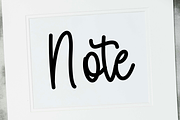 Budget, a Handwritten Font by InermediaSTUDIO (Thumbnail 5 of 7)