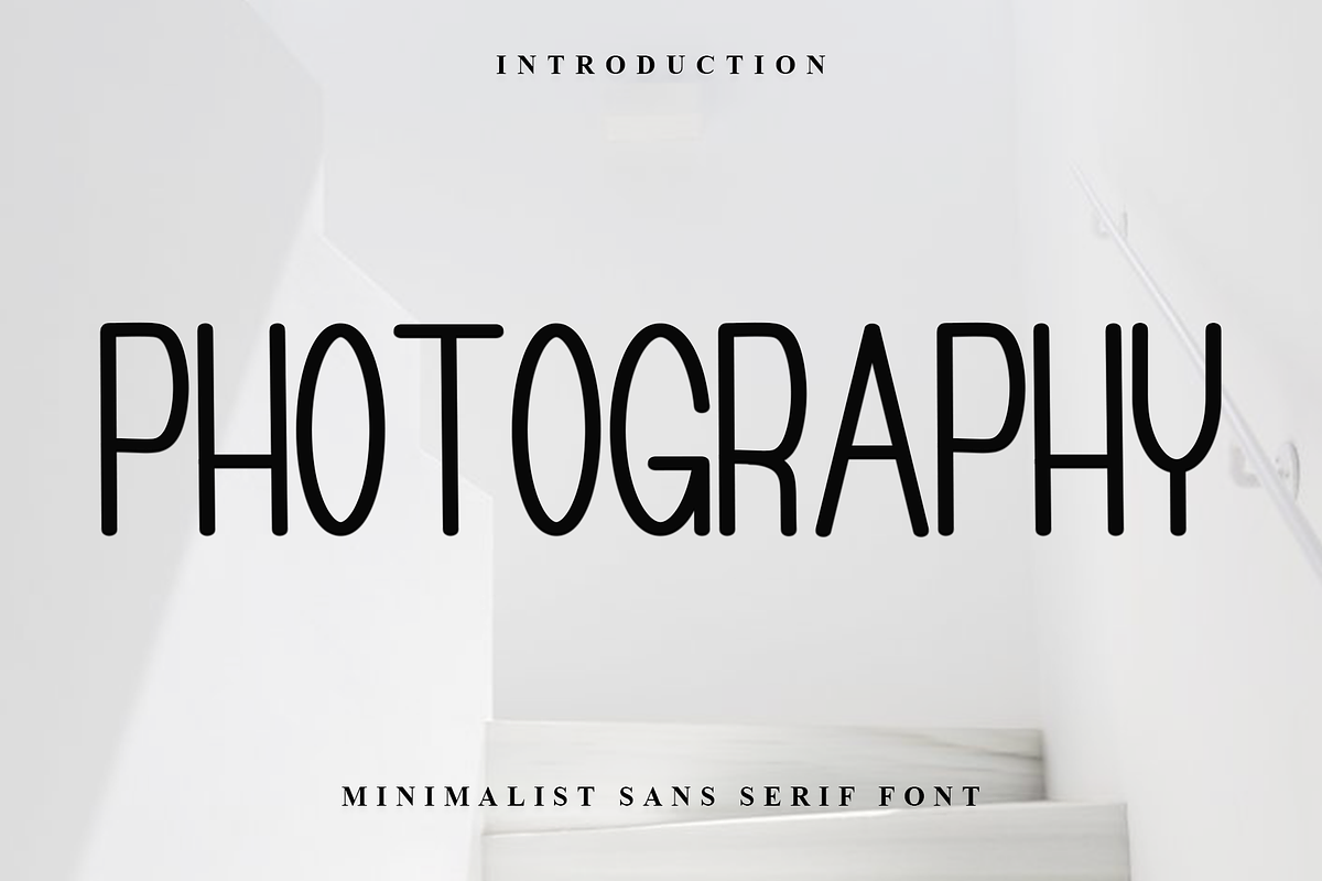 Photography, a Sans Serif Font by FreshTypeINK (Photo 3 of 8)
