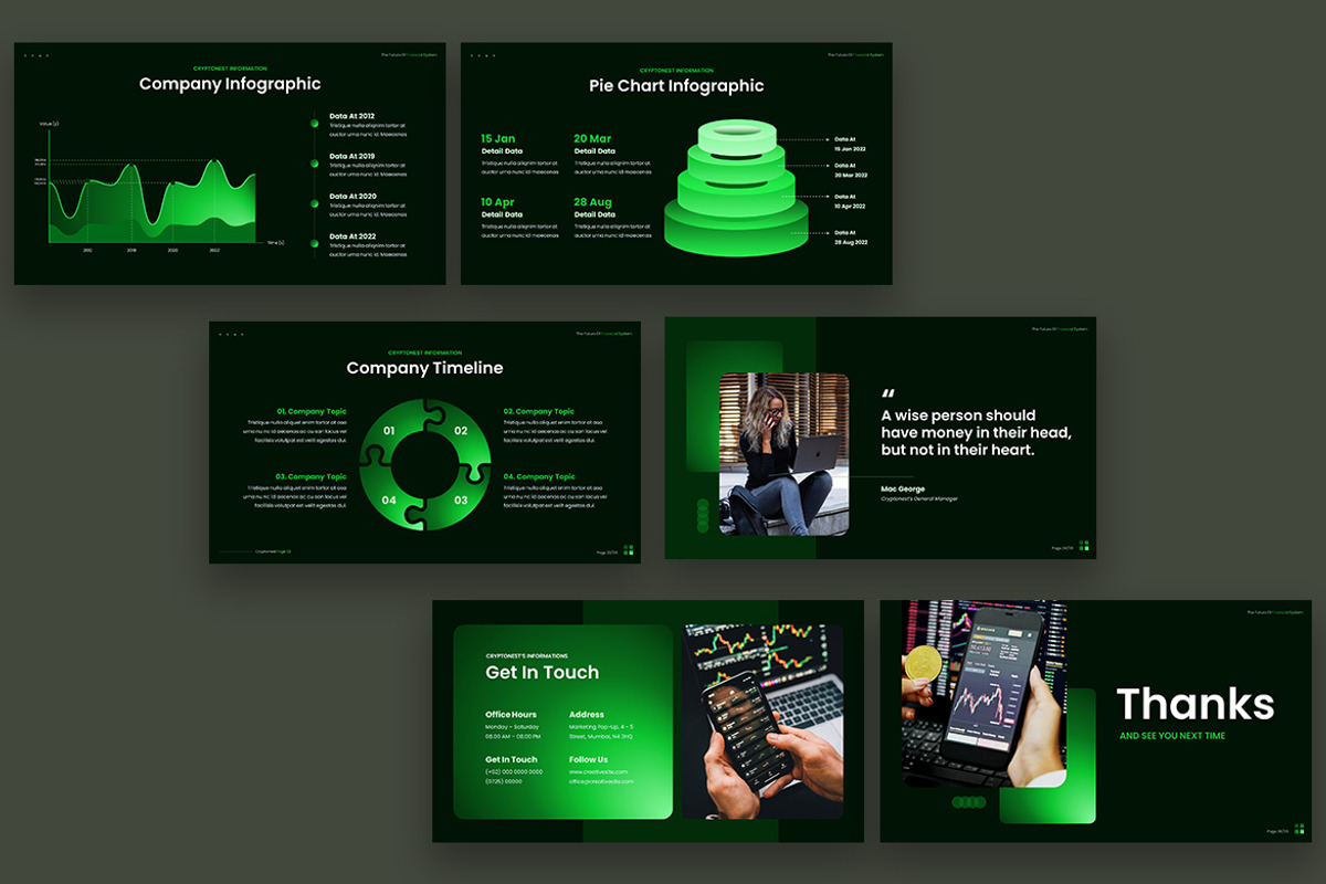 Cryptonest Crypto Powerpoint, a Presentation Template by kerismaker (Photo 6 of 6)